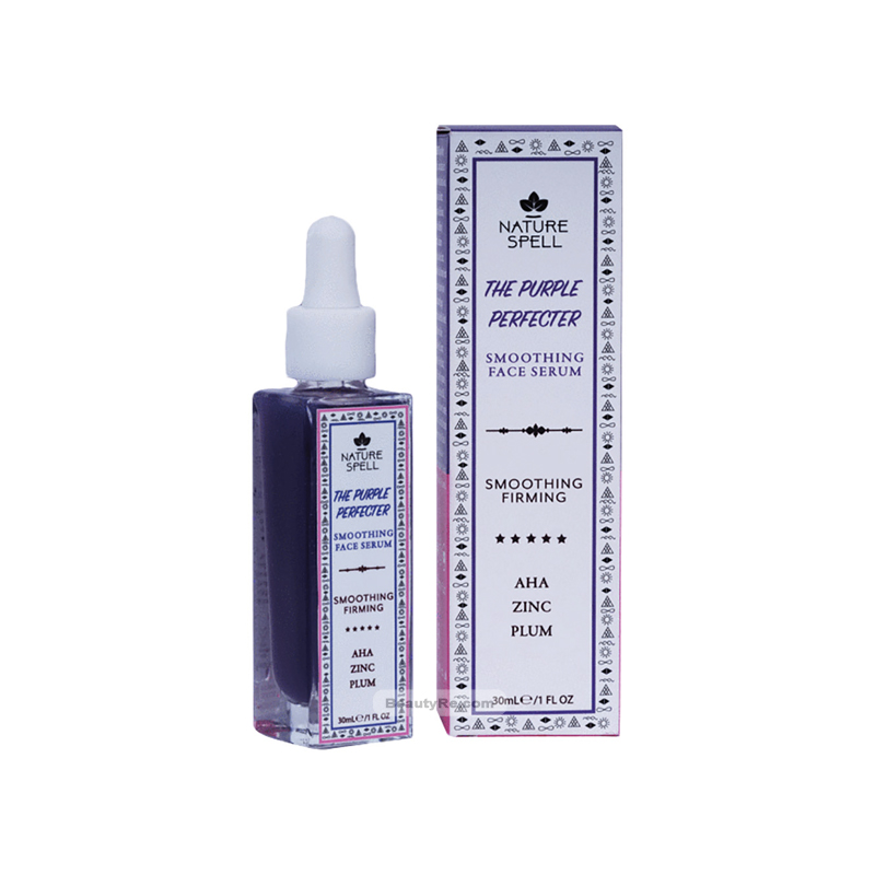 Nature Spell - Purple Perfecter Smoothing Face Serum 30ml - BeautyRe